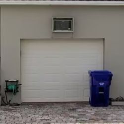 Insulated/impact Single Car Garage Door 