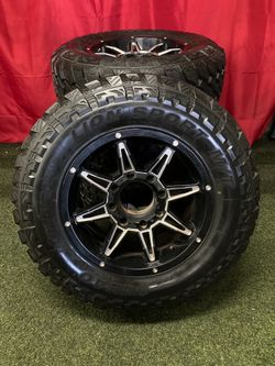 18X9 Mayhem8090 8 Lug 18 Inch Wheels