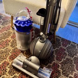 Dyson Big Ball Allergy Animal UP14 Purple Silver Upright Vacuum Cleaner & Accessories