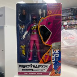 Power Rangers Lightning Collection Dino Charge Pink Ranger Walmart Exclusive 6"