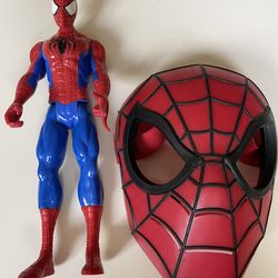 spiderman and mask