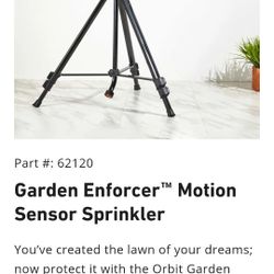 Orbit 62120 Garden Enforcer Motion Activated Sprinkler