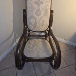 Vintage 1950's Bentwood Rocking Chair (Free Delivery