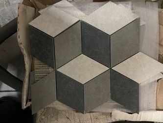 Floor Tile Geometric Design