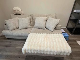 Sofa with Pillows