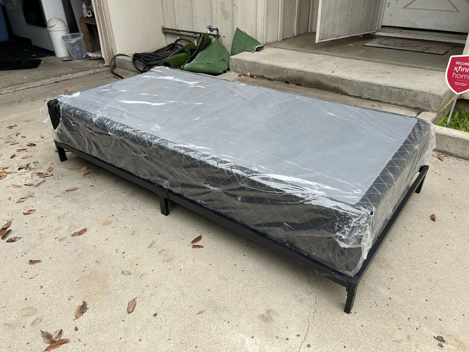 Twin Box Spring And Frame