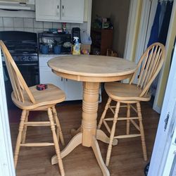 Bar Height Kitchen Table & Chairs 