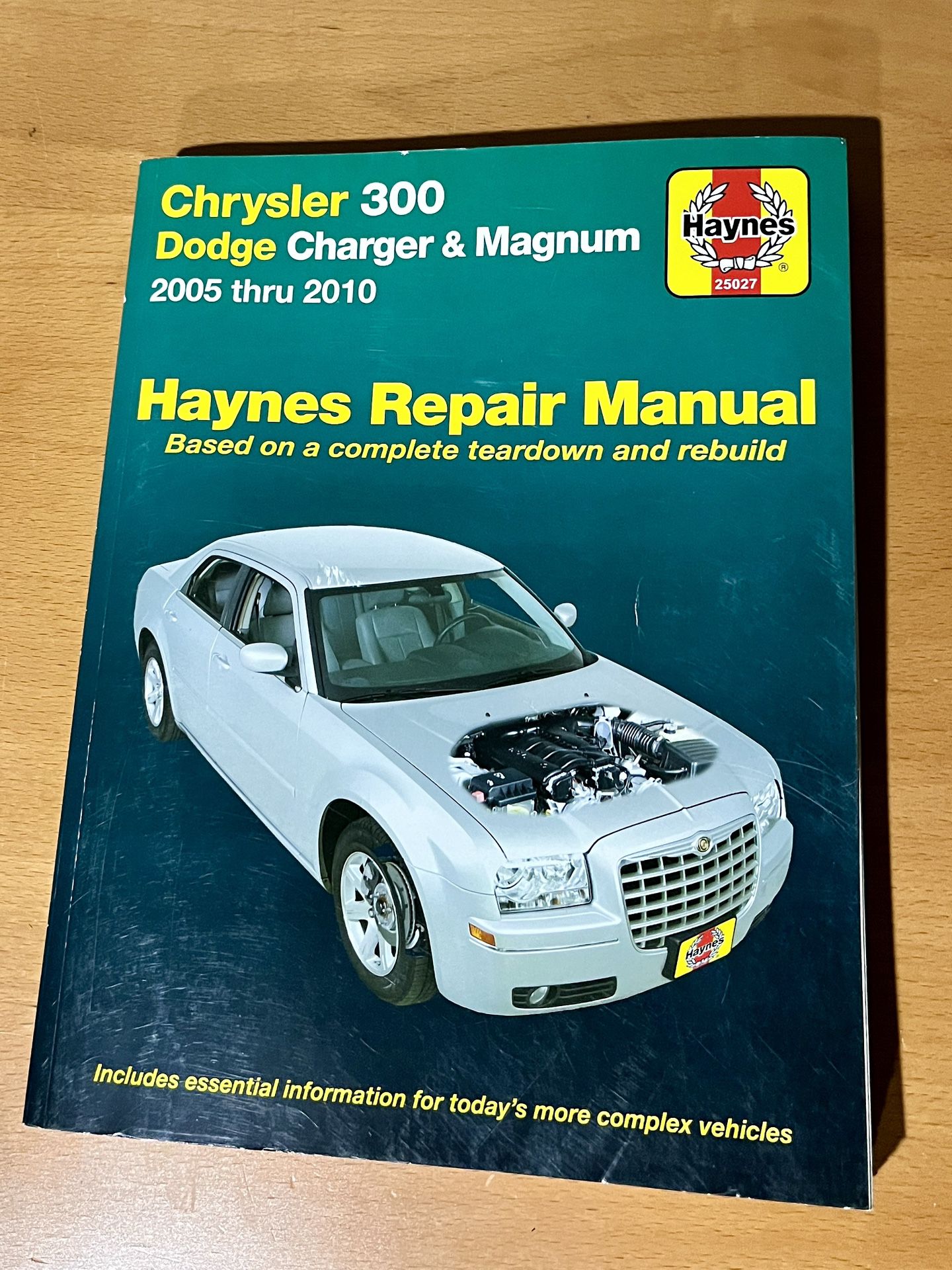 Haynes Repair Manual Chrysler 300 (05-18),Dodge Charger (06-18),Magnum (05-08)