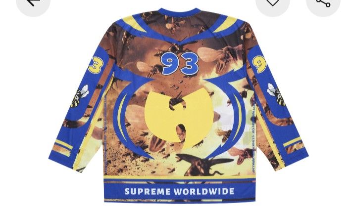 Supreme Wu-Tang Clan Hockey Jersey