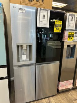 LG Side By Side Smart  Refrigerator With Craft Ice Take It Home In Payments Read Description i