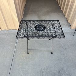 Metal Folding Coffee Table 
