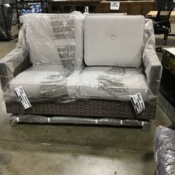 Outdoor Swivel Loveseat