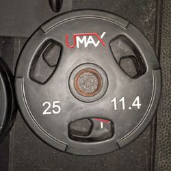 Commercial Olympic Weight Plates $120 Per Pair Of 25s