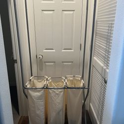 Rolling Laundry & Garment Rack