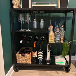 Bar Cart - Black