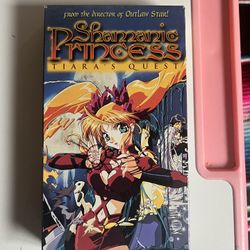 Shamanic Princess Tiaras Quest VHS Anime