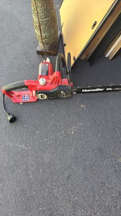 Chainsaw homelite