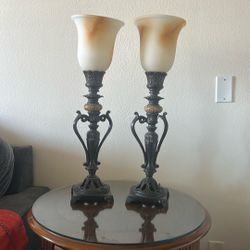Antique Lamp Set