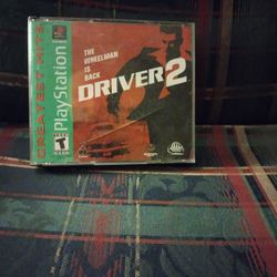 Driver 2 Playstation One greatest hits PlayStation 1 PS1 Complete video game