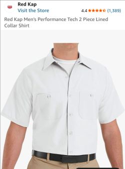 White, work/dress shirt