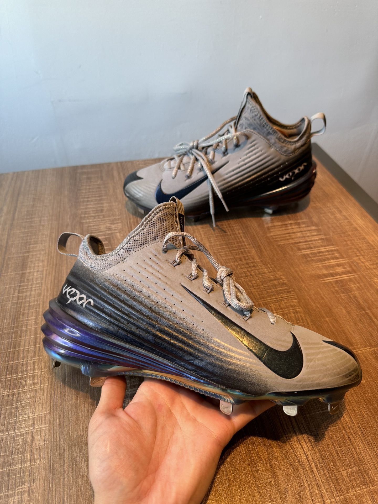 NIKE Sample LUNAR VAPOR TROUT CLEATS SIZE Field Baseball Shoes