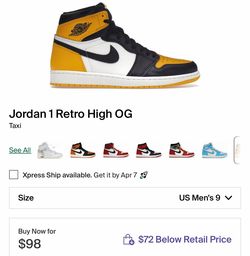 Jordan 1 Taxi’s