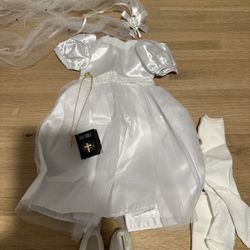 Doll Communion Dress