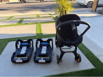 Doona Car Seat & Stroller, Nitro Black - All-in-One Travel System
