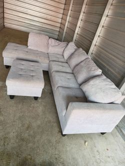 Gray Sectional Couch