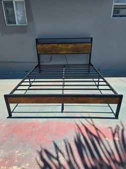 Mattress and bed frame