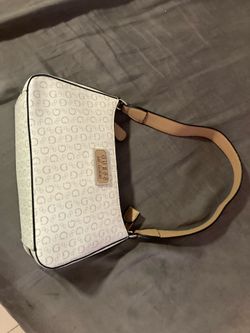white guess bag