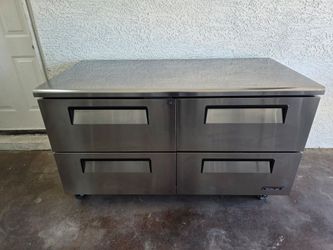 60" Turbo Air Commercial Undercounter Refrigerator (4 Drawers)