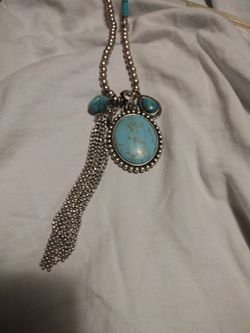 Chico's turquoise necklace