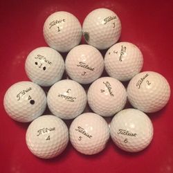 Titleist Pro V1 and Pro V1x Golf Balls Like New $20/Dozen $35/2 Dozen