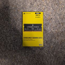 Corsair DDR4 Sodimm Ram - 64 Gigabytes @ 3200 MHz