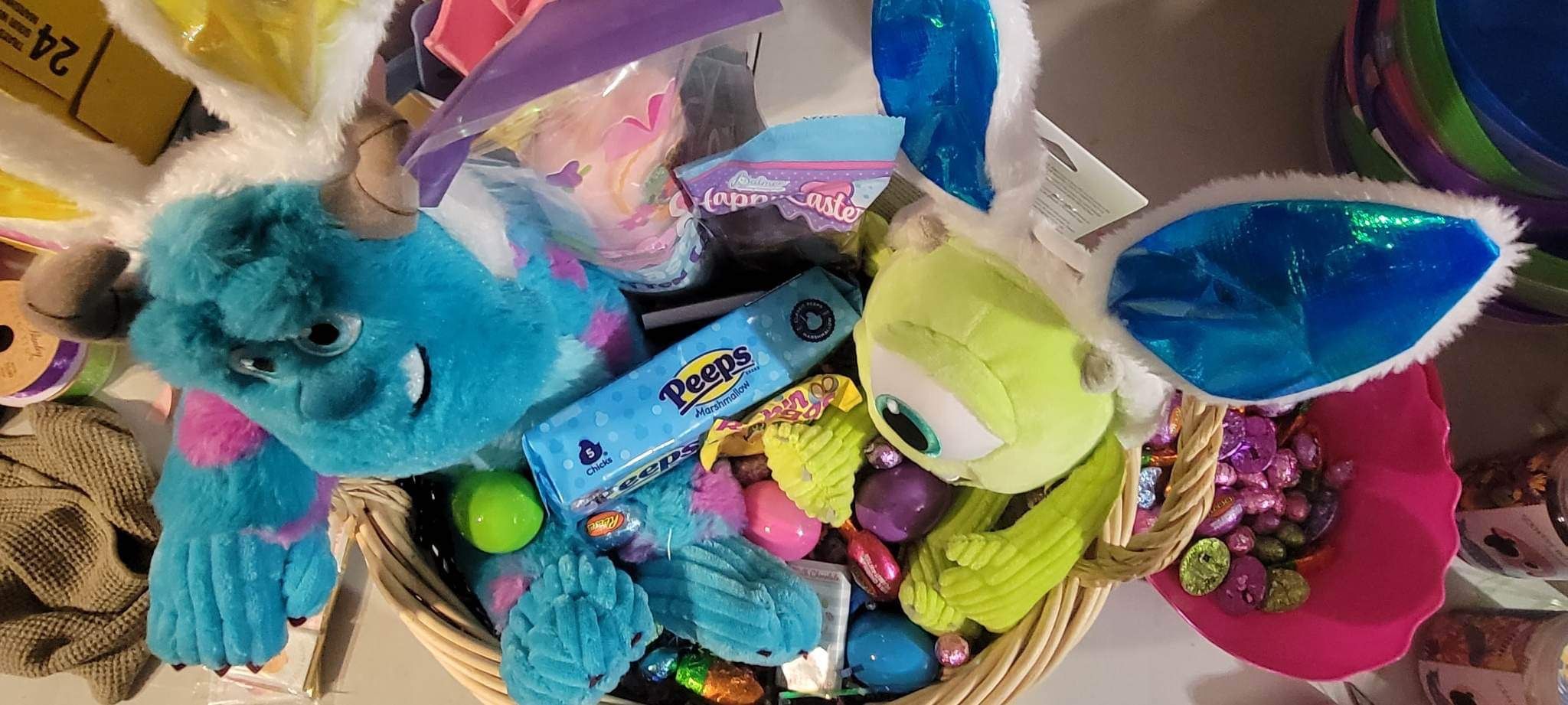 Mike And Sully Scentsy Easter Basket