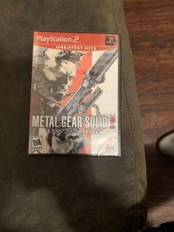 Metal Gear Solid 2 Sons of Liberty (PS2)