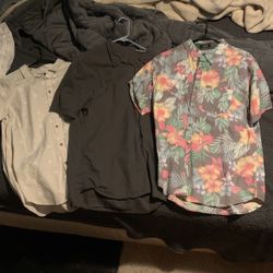 Button Up Collared Shirts