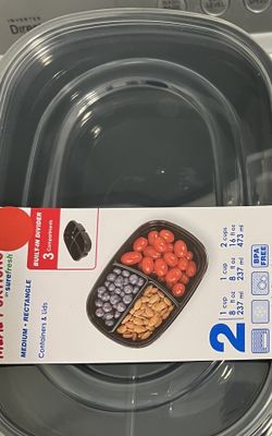 8 Sets Meal Prep Containers