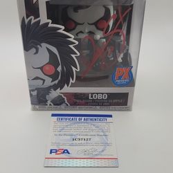 Funko POP! DC Super Heroes: Lobo # 231 Signed By Ryan Hurst