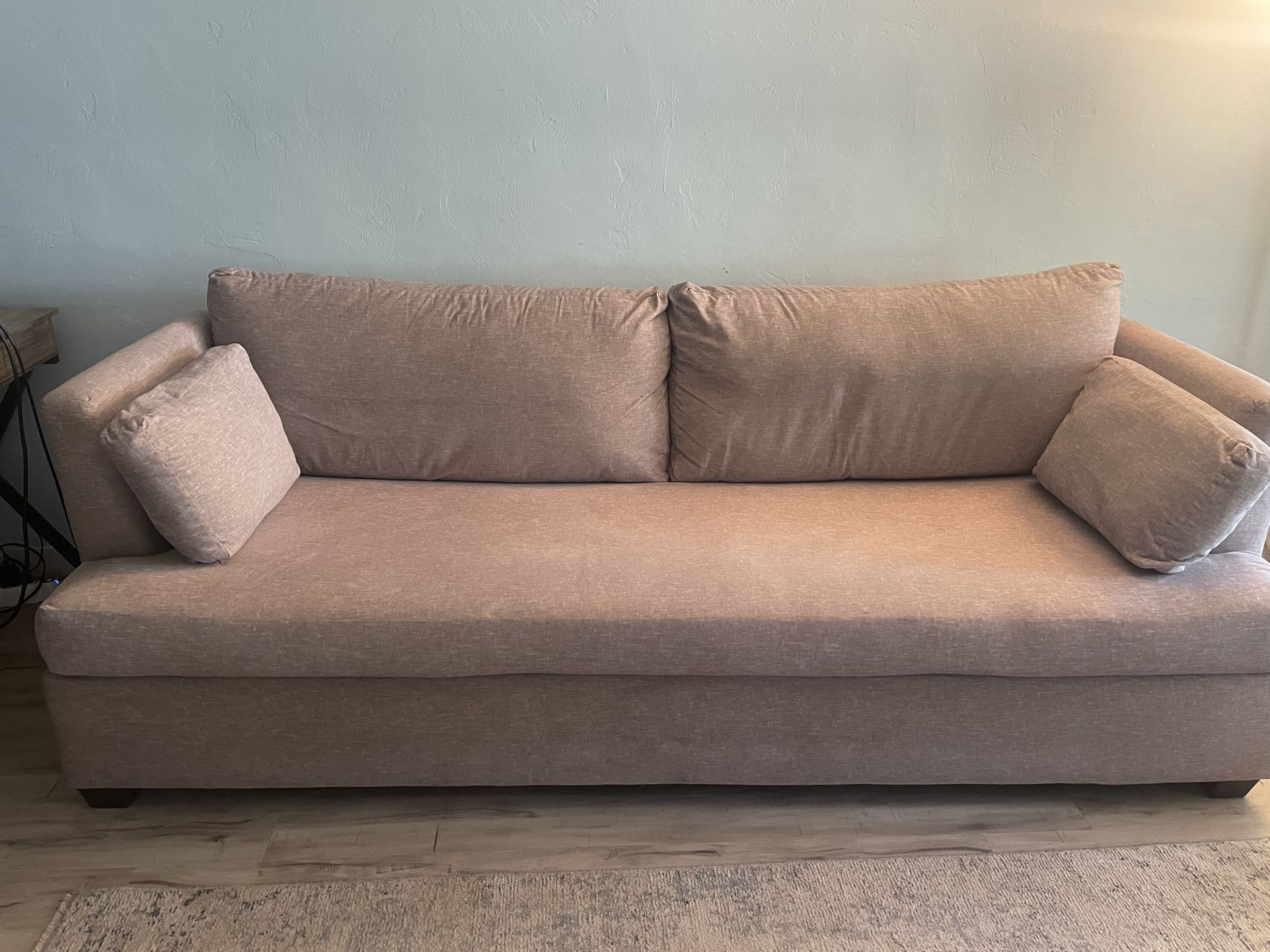 Track Arm Bench Seat Sofa