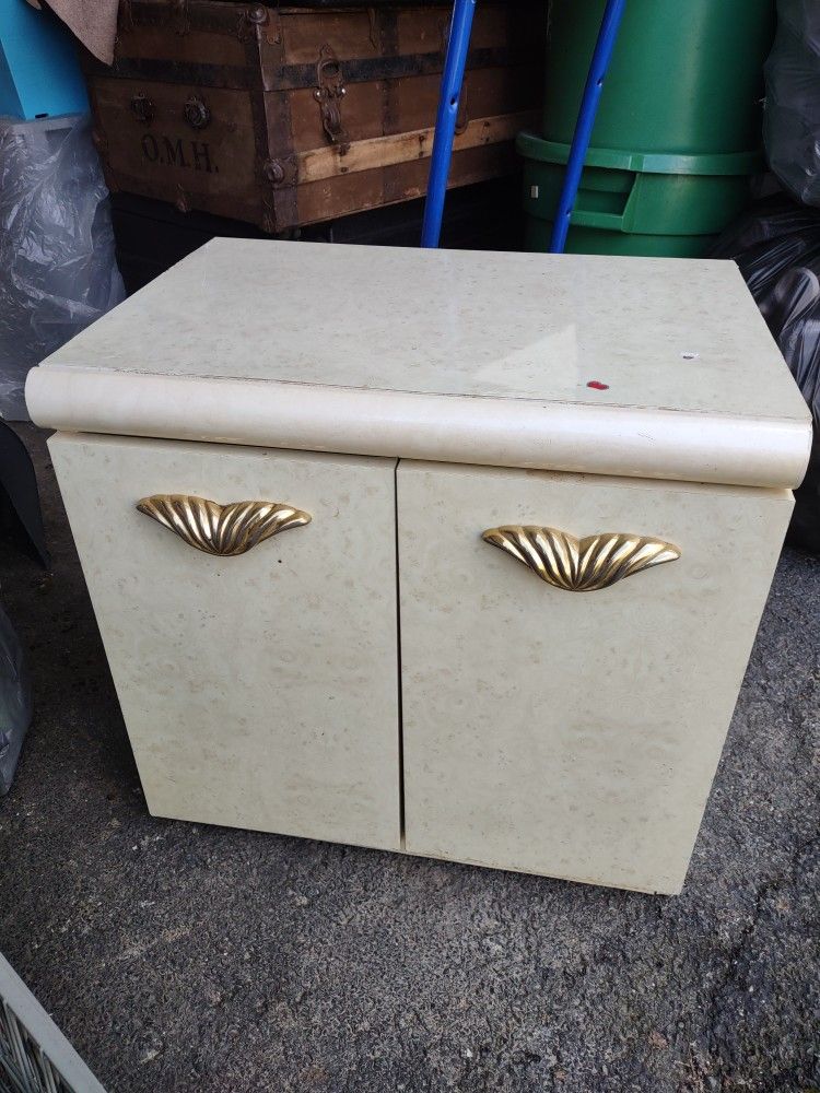 Cabinet With 2 Shelves Inside , Made In Italy, 15 1/2 By 22 1/2