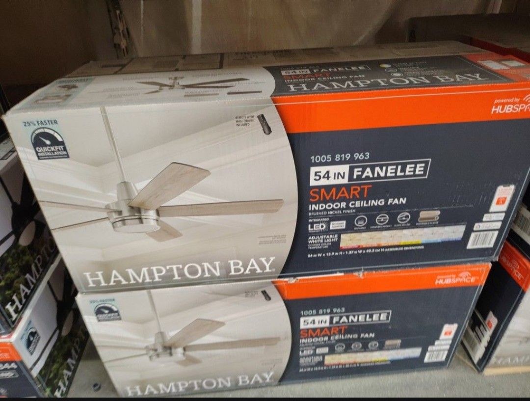 54 In Smart Indoor Ceiling Fan