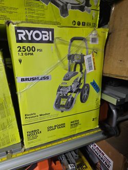 RYOBI
2500 PSI 1.2 GPM High Performance Cold Water Electric Pressure Washer with 12 in. Surface Cleaner