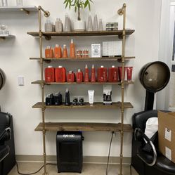 Galvanized Shelves Or Bookcase