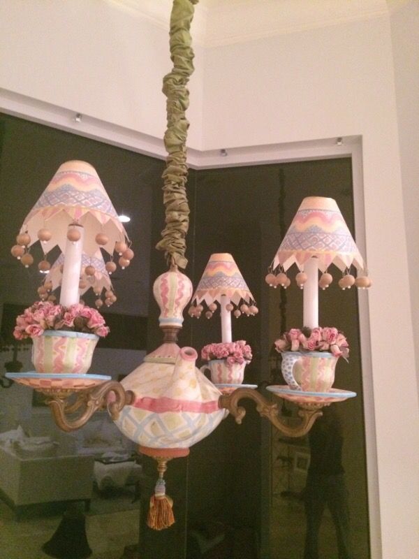 Mackenzie-Childs Teacup Chandelier