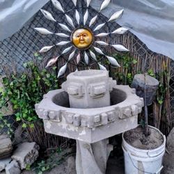 Fountain /Birdbath &Feeder