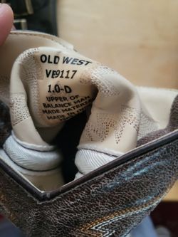 Old west upper boots