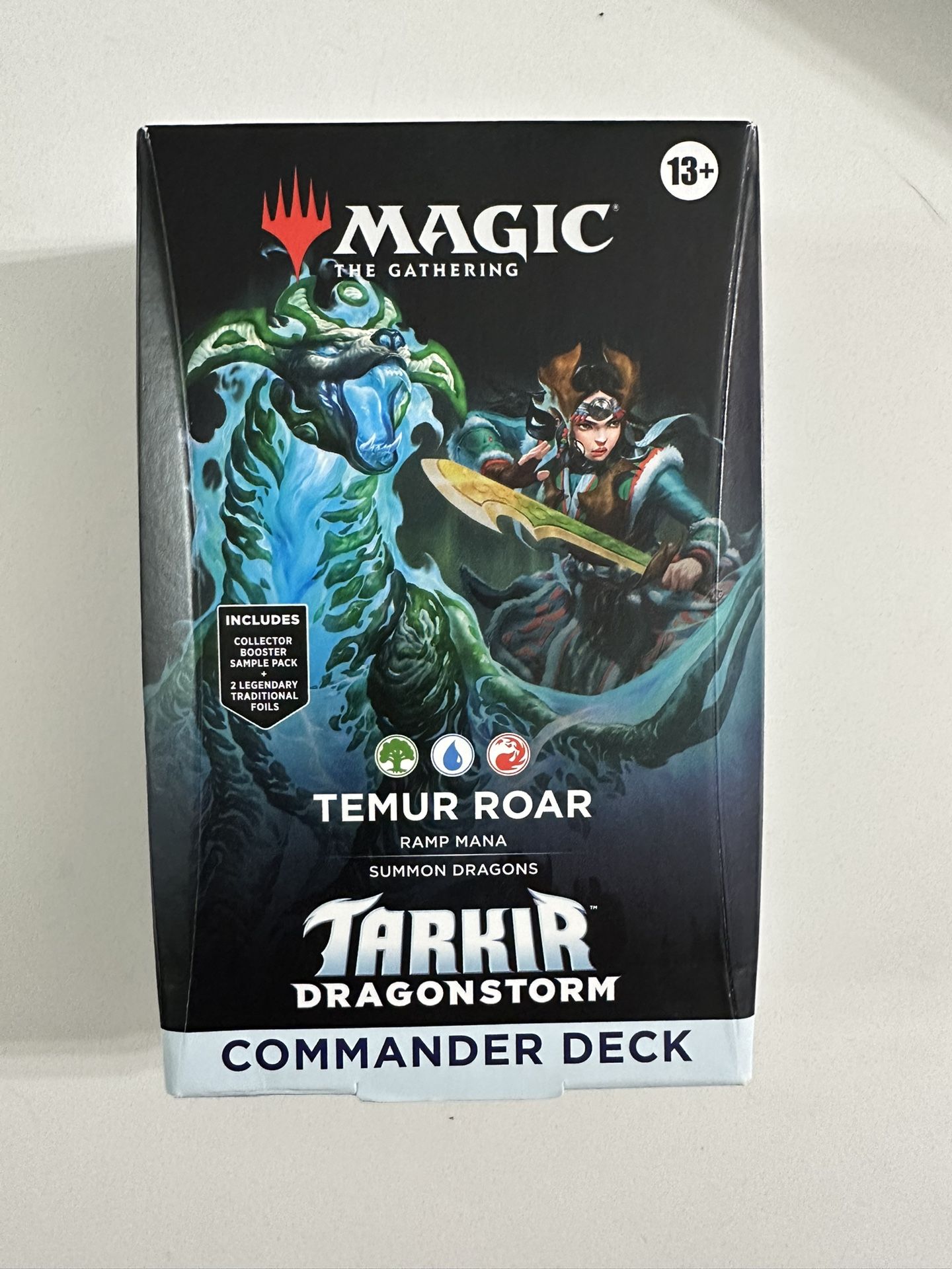 Magic The Gathering Tarkir: Dragonstorm Commander Deck - Temur Roar SEALED