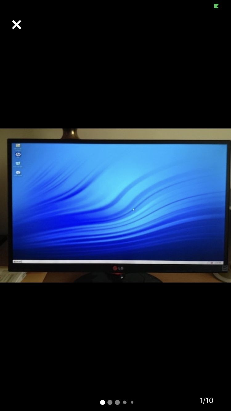 LG 23” flat screen monitor